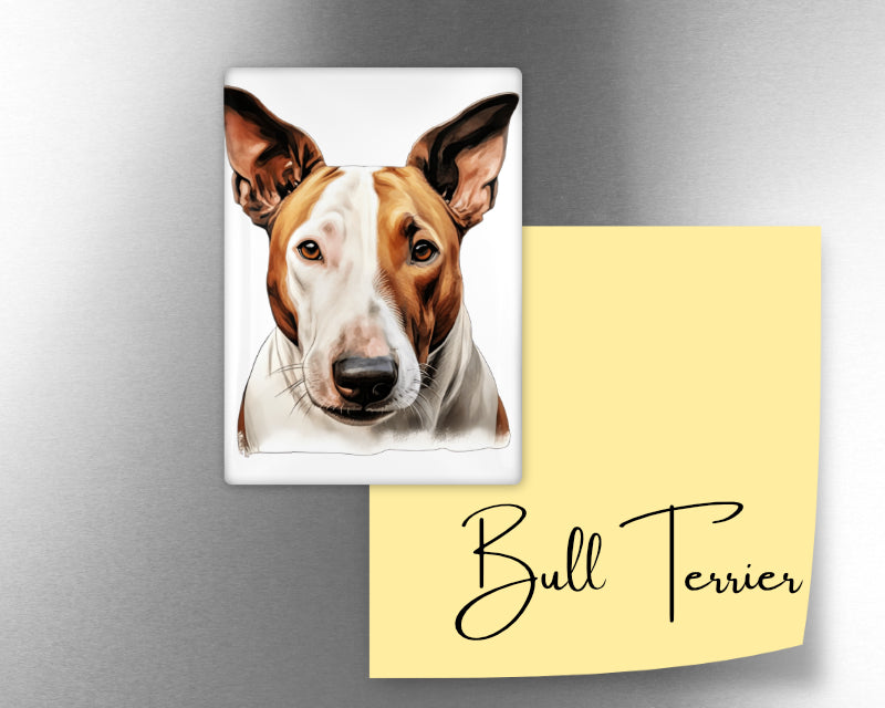 Bull Terrier Dog Magnet