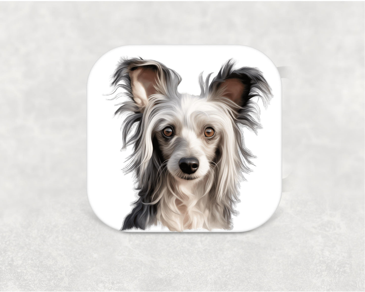 Chinese Crested Coaster