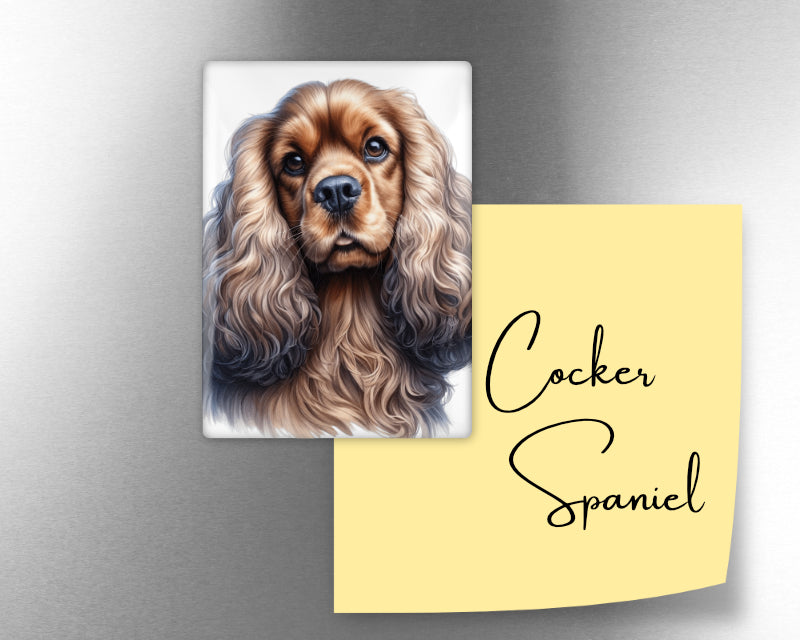 Cocker Spaniel Dog Magnet