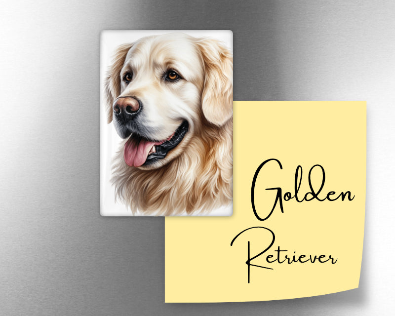 Golden Retriever Dog Magnet