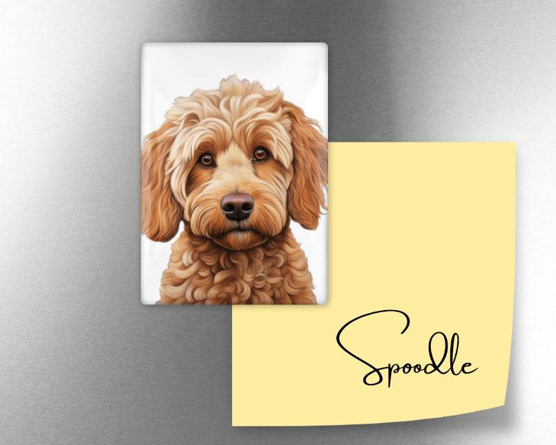 Spoodle Dog Magnet