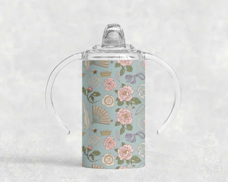Adult Sippy Cup — Regency Romance (Duck Egg Blue)