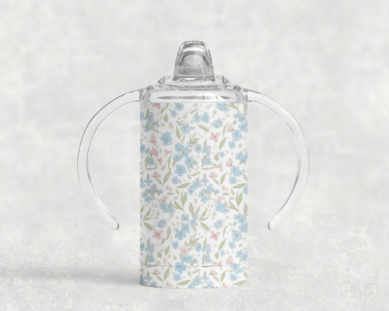 Adult Sippy Cup — Forget-Me-Not