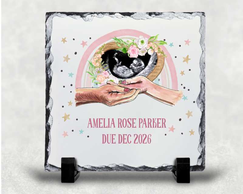 Personalised Baby arrival 20cm – Girl