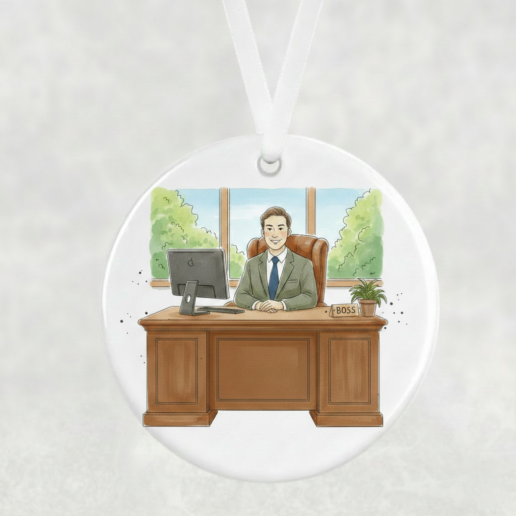 Boss Hanging Ornament (Male)