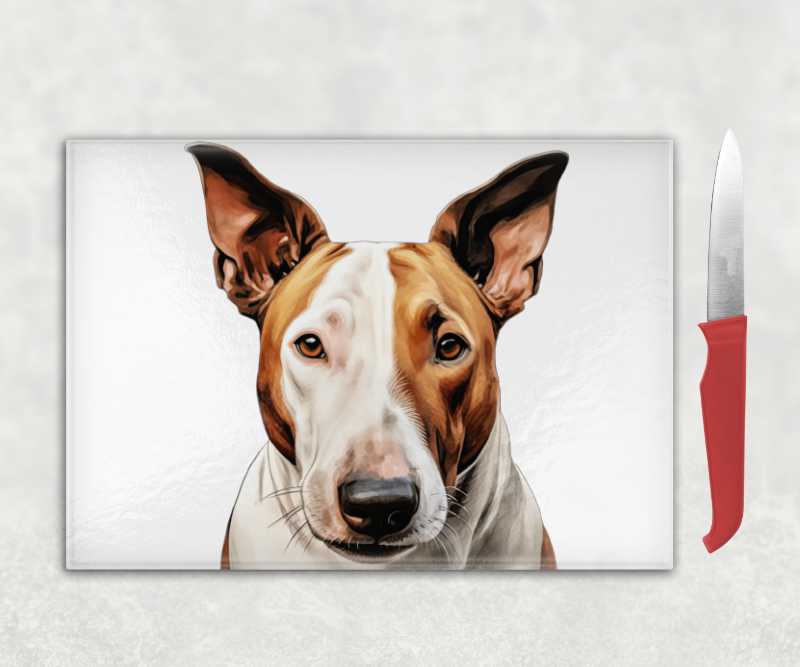 Bull Terrier Dog Chopping Board