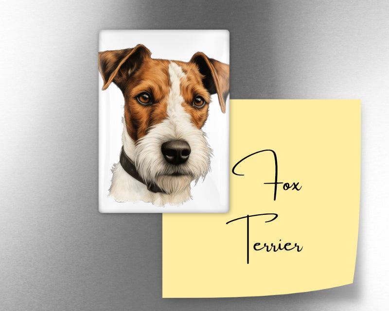 Fox Terrier Dog Magnet