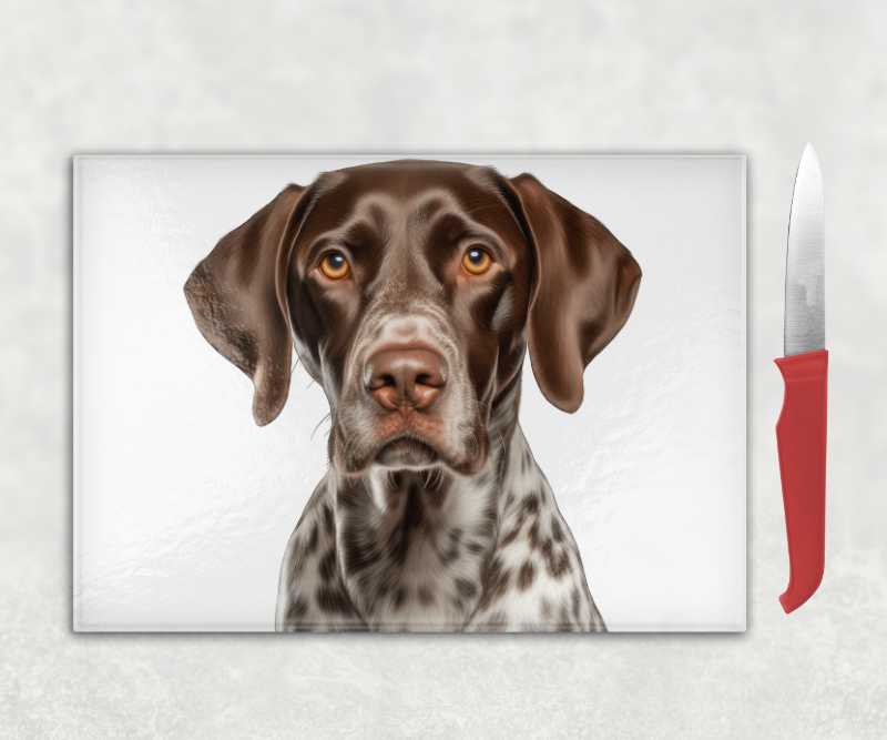 German Shorthaired Pointer Dog Chopping Board