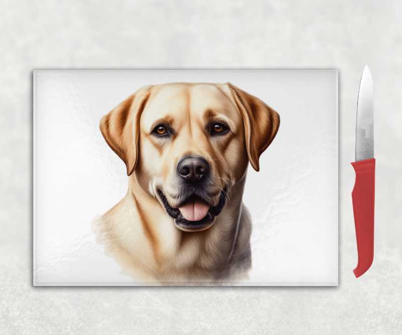 Labrador Retriever Dog Chopping Board