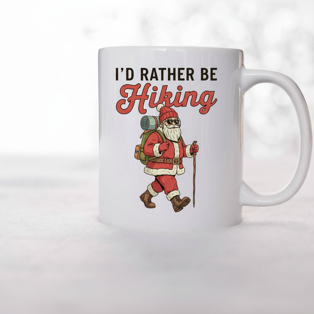Christmas Hiking Mug