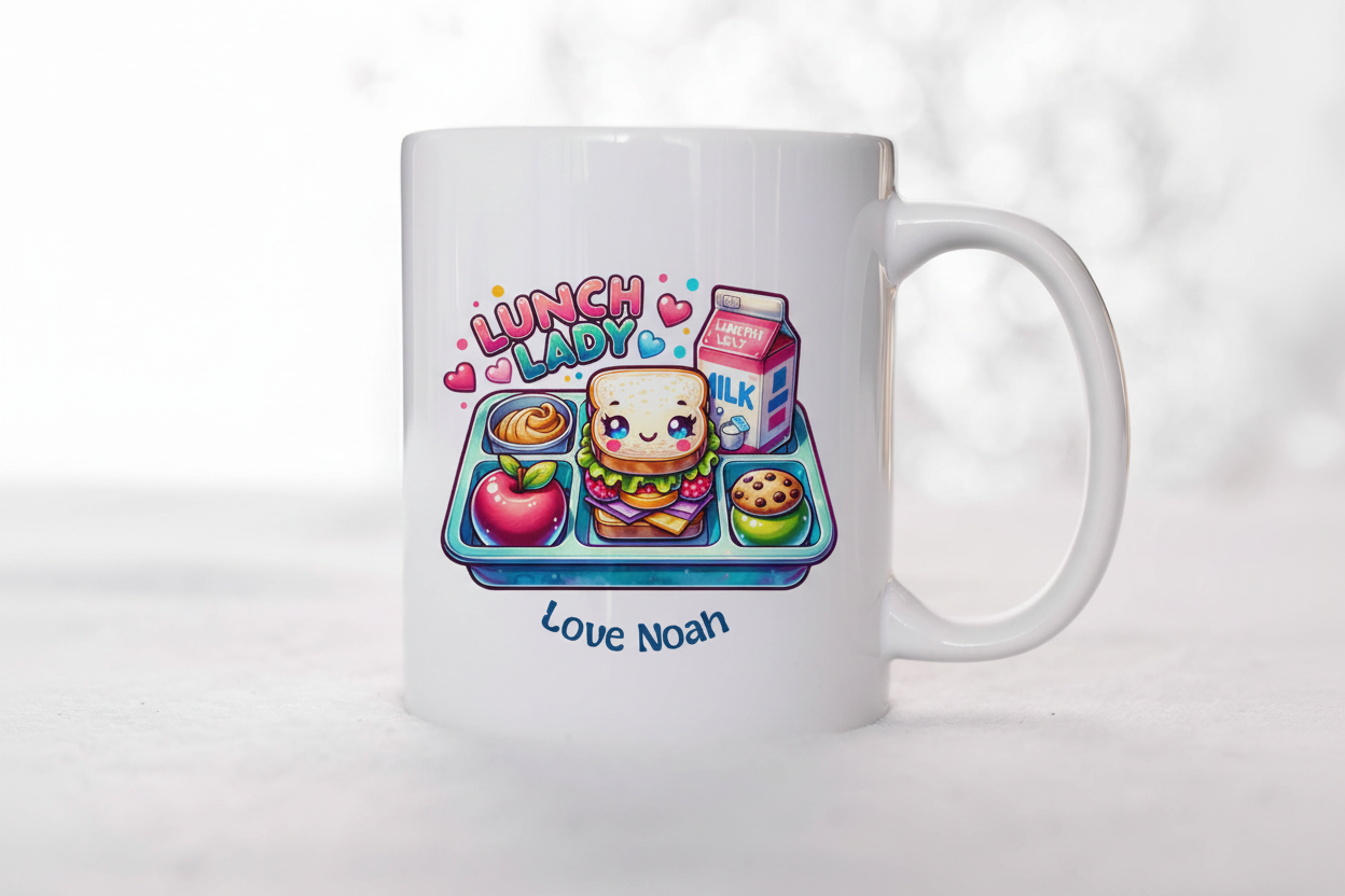 Lunch Lady Personalised Mug