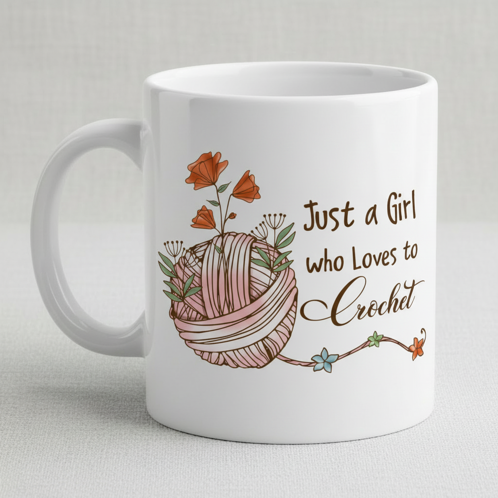 Just a Girl who Loves to Crochet Mug