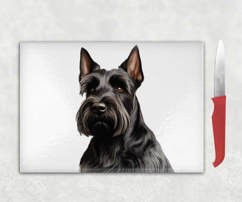 Scottish Terrier Dog Chopping Board