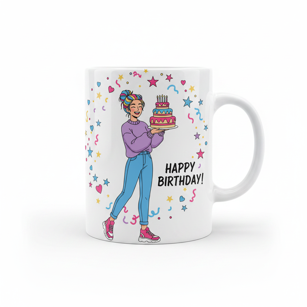 Teen Girl Birthday Mug