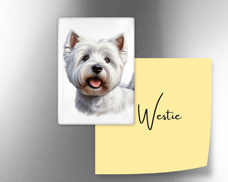 West Highland White Terrier Dog Magnet