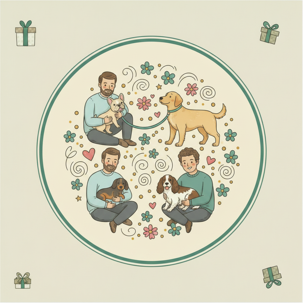 Dog Dads Tile