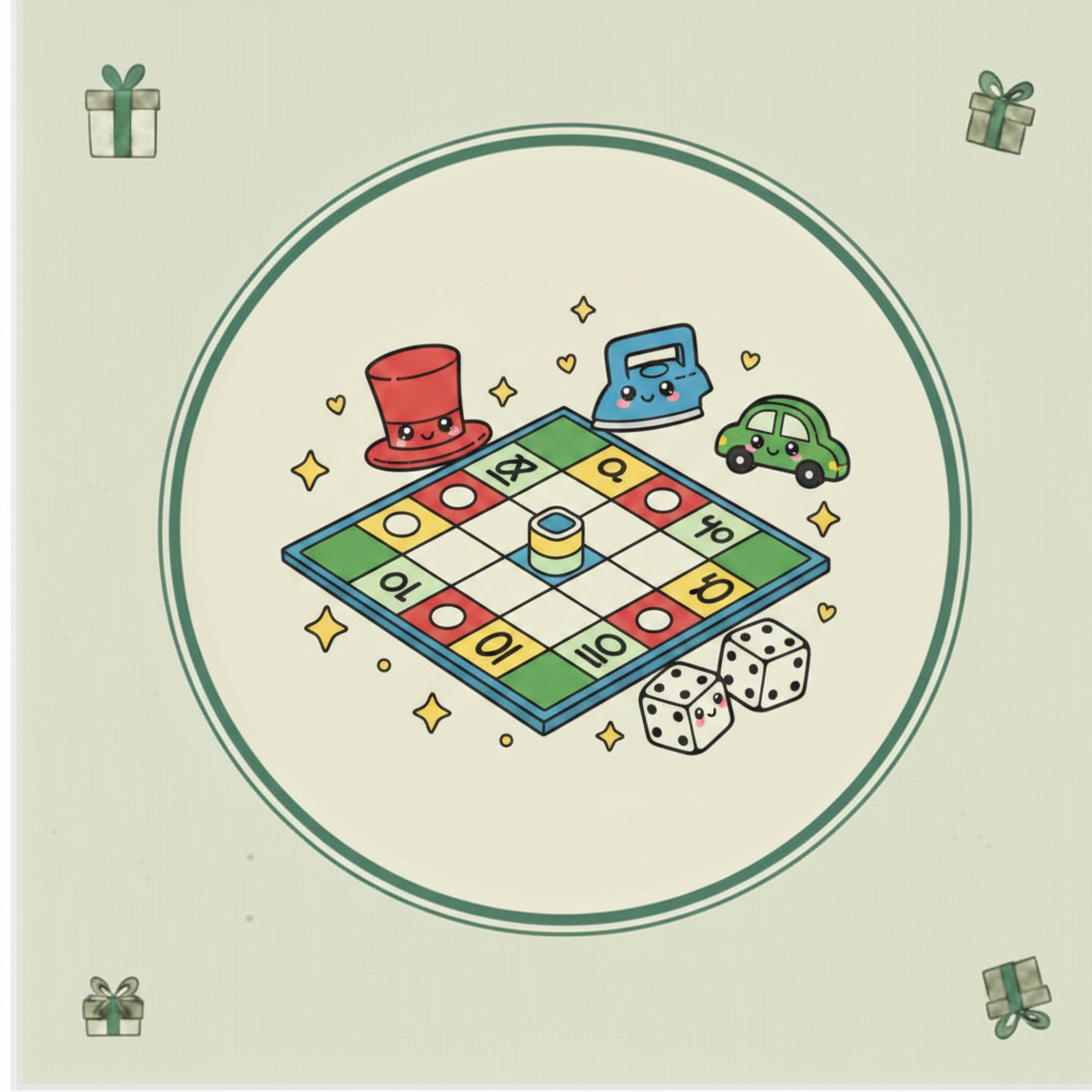 Kawaii Board Games Tile