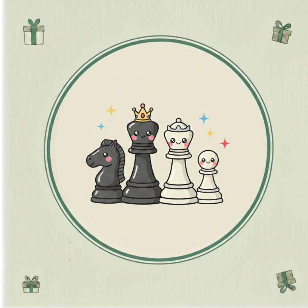 Kawaii Chess Tile