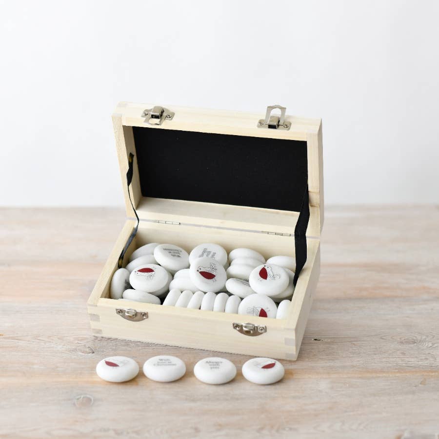 Robin Bird Sentimental Pebble
