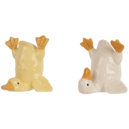 Porcelain Duck Ornament