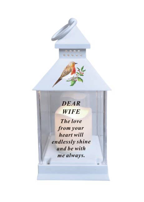 Wife memorial lantern