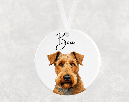 Airedale Terrier Hanging Ornament