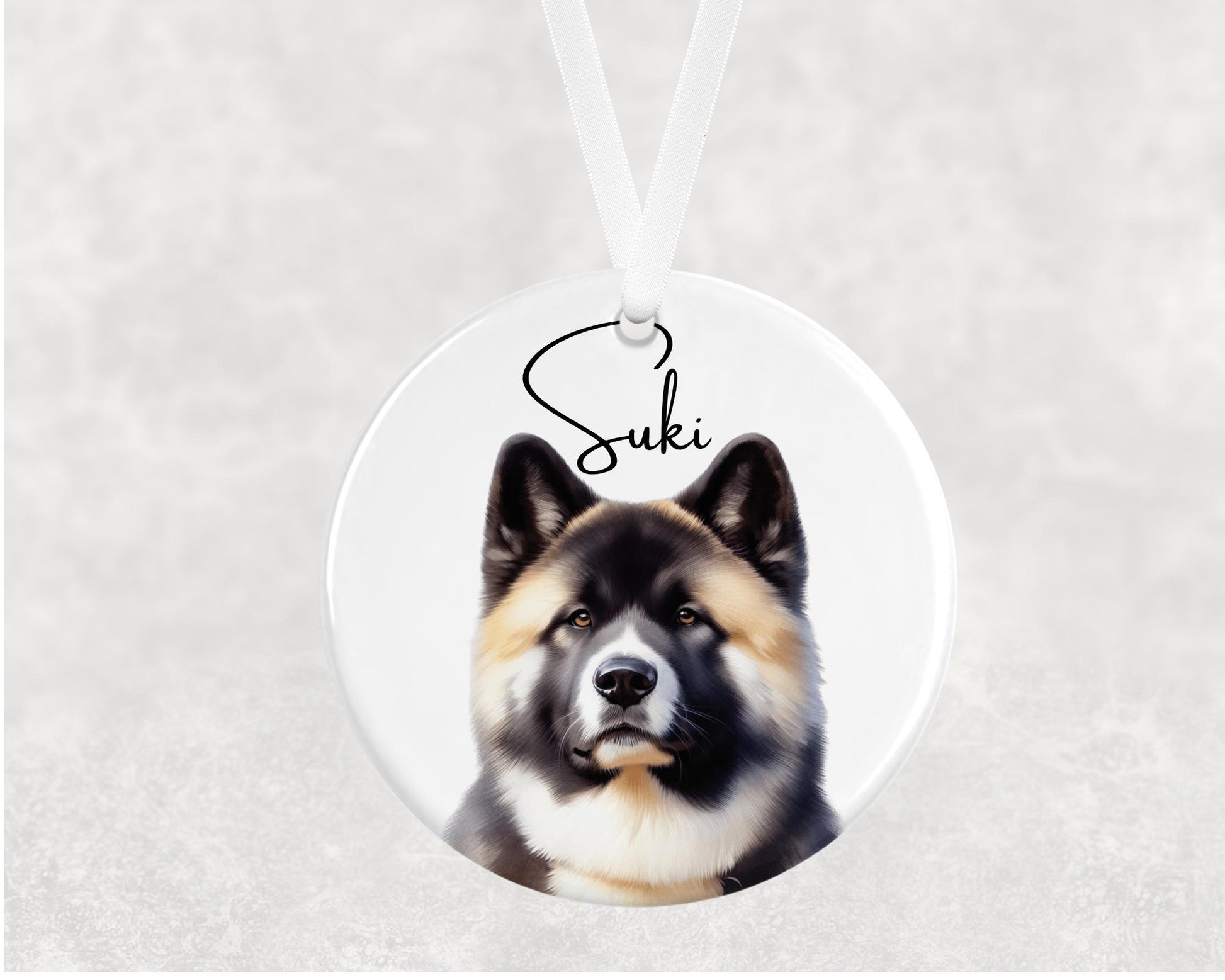 Akita Hanging Ornament