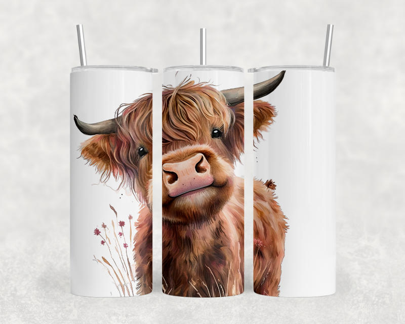 Baby Highland Cow Tumbler