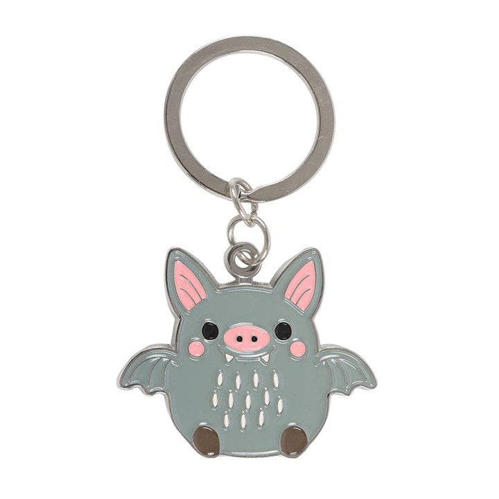 Adopt a Bat Halloween Keyring