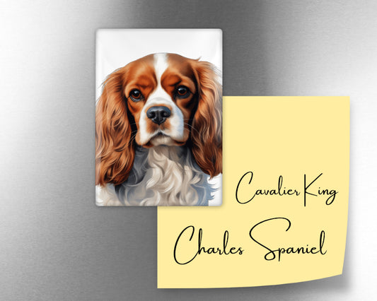Cavalier King Charles Spaniel Dog Magnet