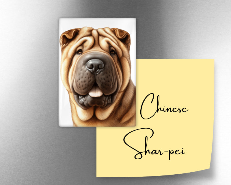 Chinese Shar Pei Dog Magnet