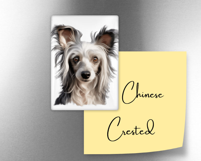 Chinese Crested Dog Magnet