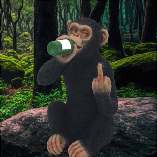 Drinking Cheeky Monkey