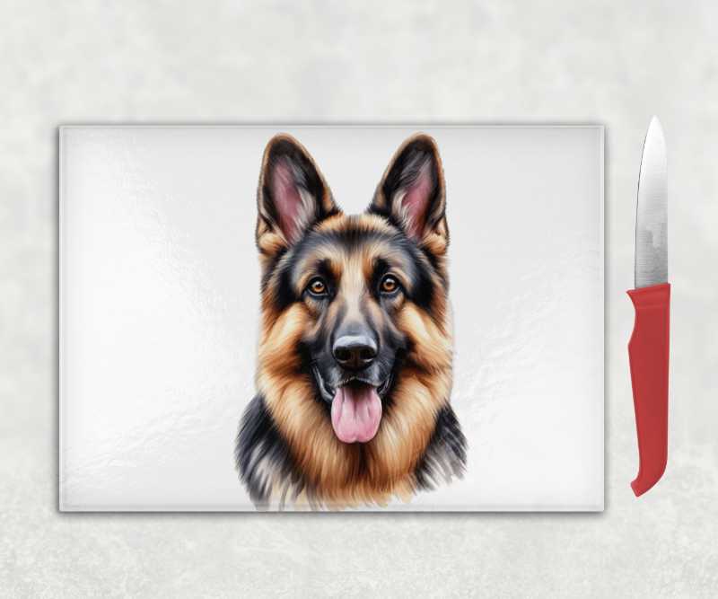 German Shepherd Dog Chopping Board