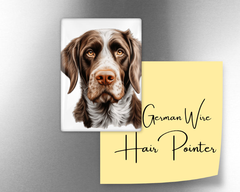 Pointer Magnets German Wirehaired Pointer Dog Magnet | GWP Lover Gift UK – Pepper Place