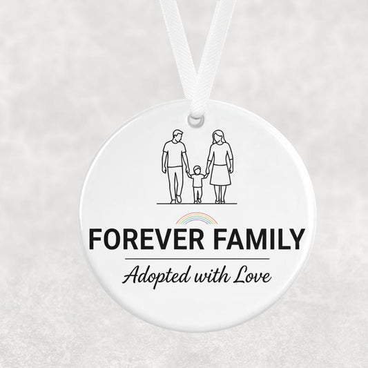 Forever Family Hanging Ornament – Mum & Dad