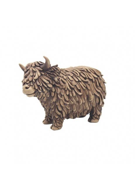 Hughie Highland Cow Standing Figurine