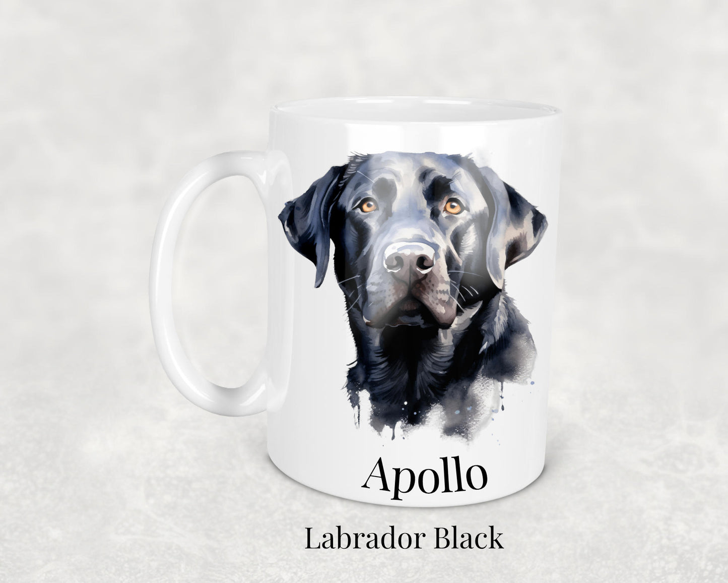 Black Labrador Dog Mug