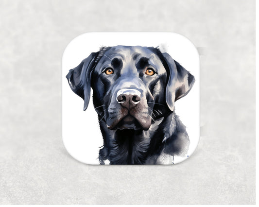 Black Labrador Dog Coaster