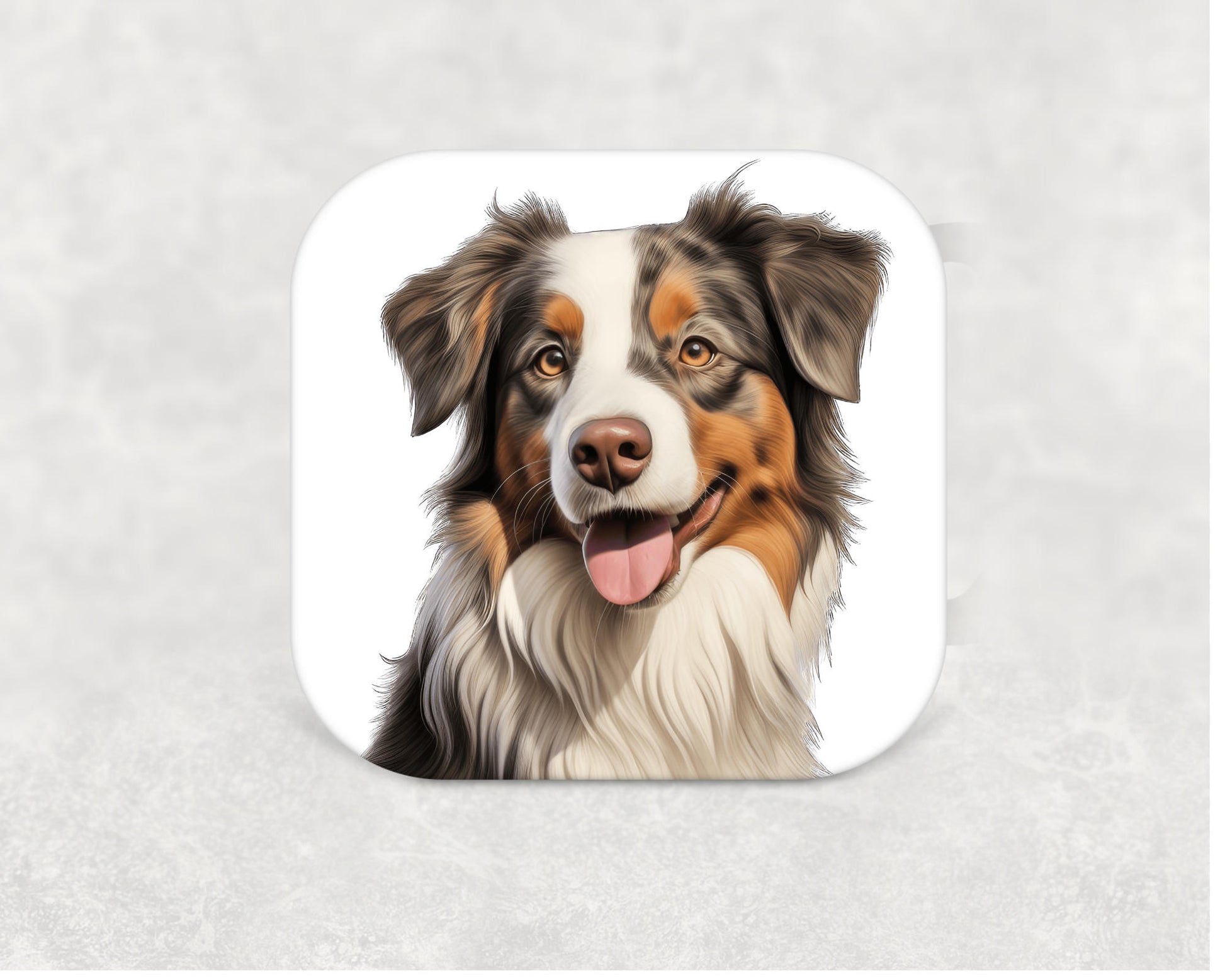 Miniature American Shepherd Coaster