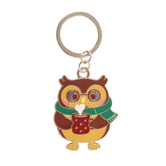 Oliver Owl Autumn Keyring