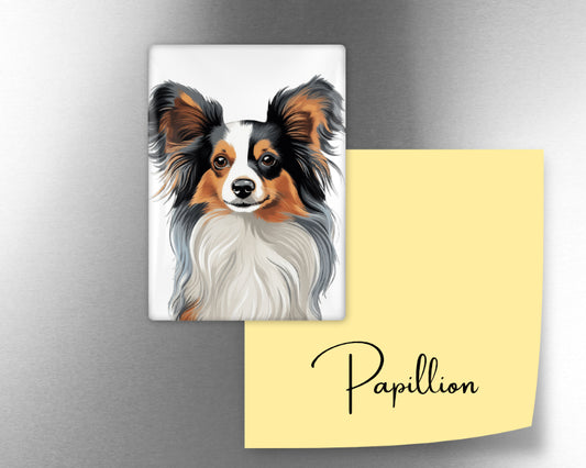 Papillon Dog Magnet