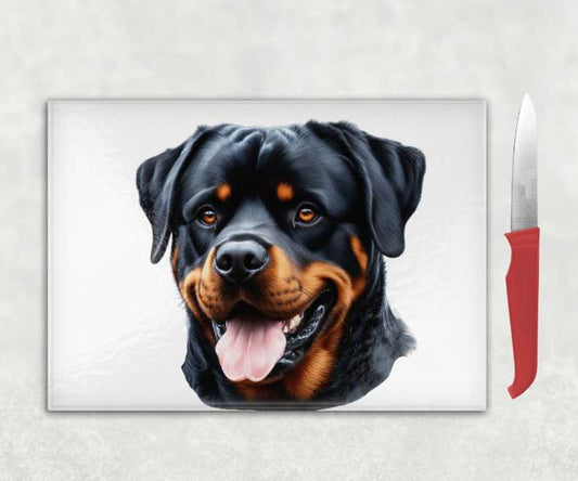 Rottweiler Dog Chopping Board