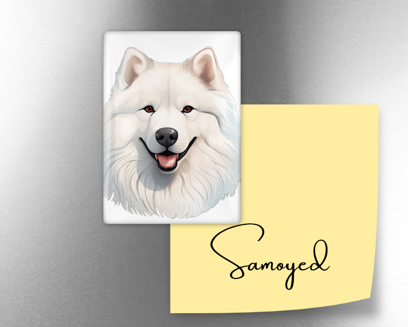 Samoyed Dog Magnet