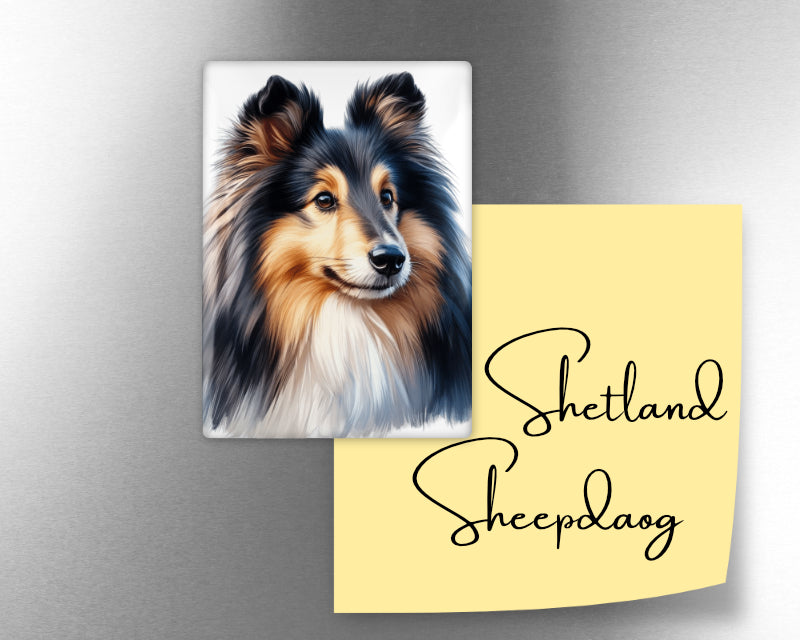 Shetland Sheepdog Dog Magnet