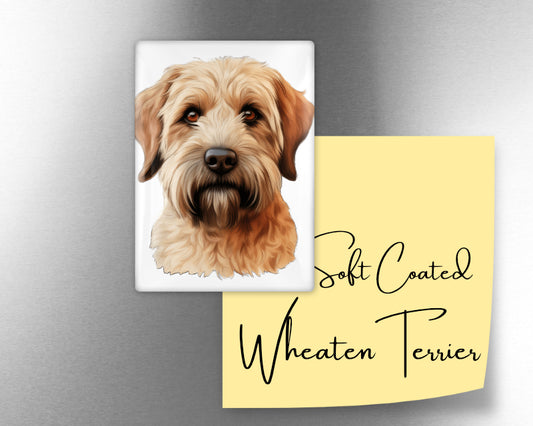 Soft Coated Wheaten Terrier Dog Magnet