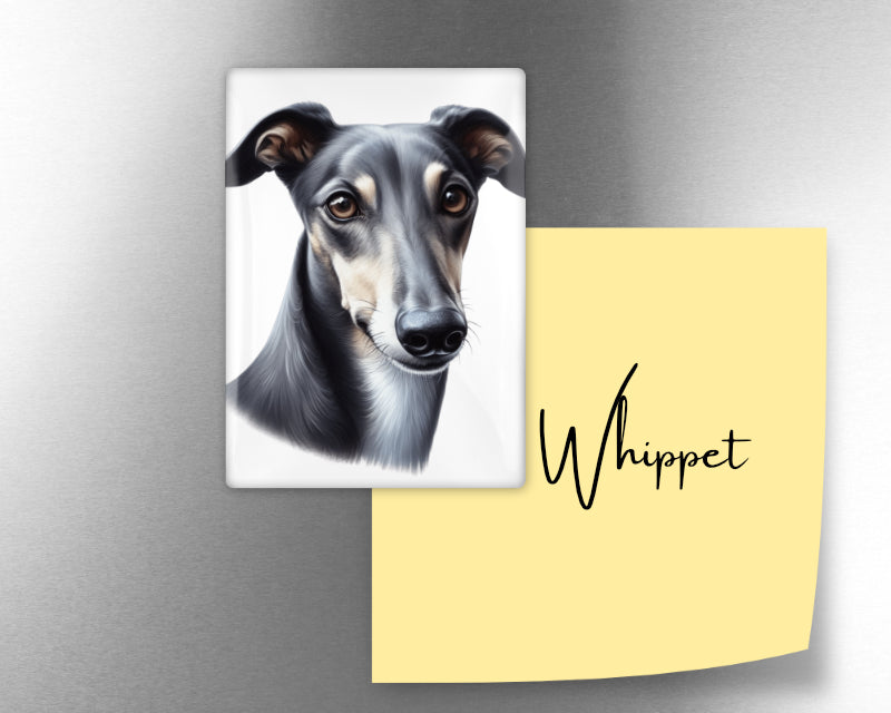 Whippet Dog Magnet