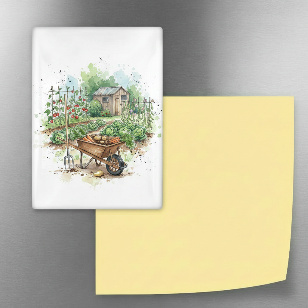 Grandad Allotment Fridge Magnet