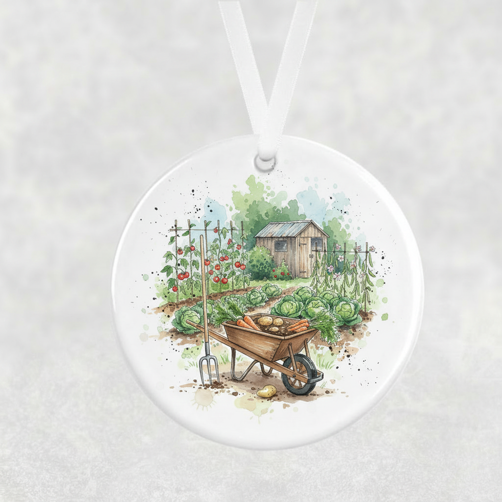 Grandad Allotment Hanging Ornament