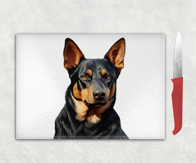 Australian Kelpie Dog Chopping Board